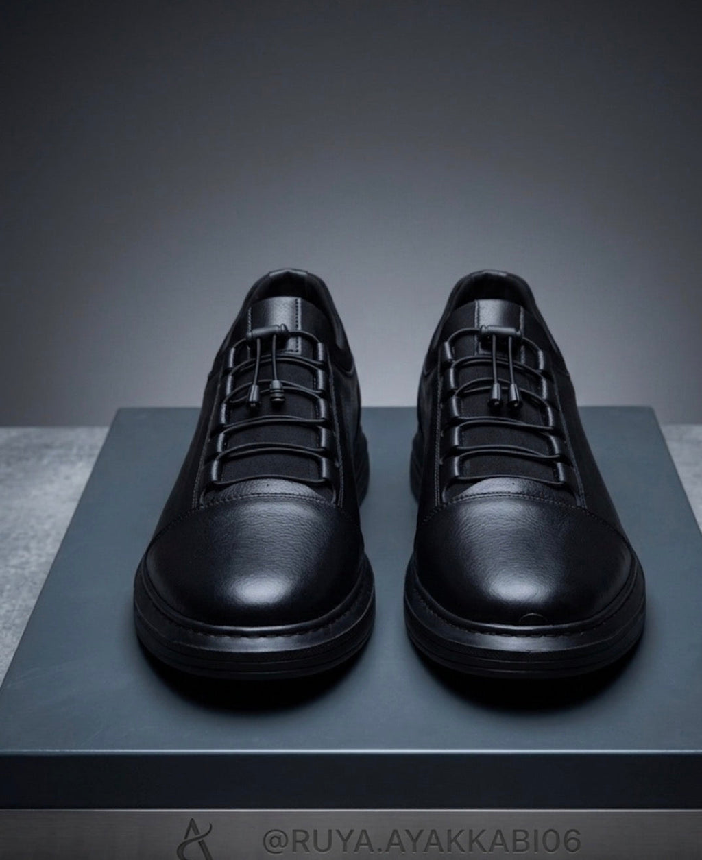 Büyük Numara Erkek Hakiki Deri Sneaker
