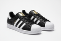 Adidas Superstar Siyah | Beyaz Şeritli Shell Toe Sneaker