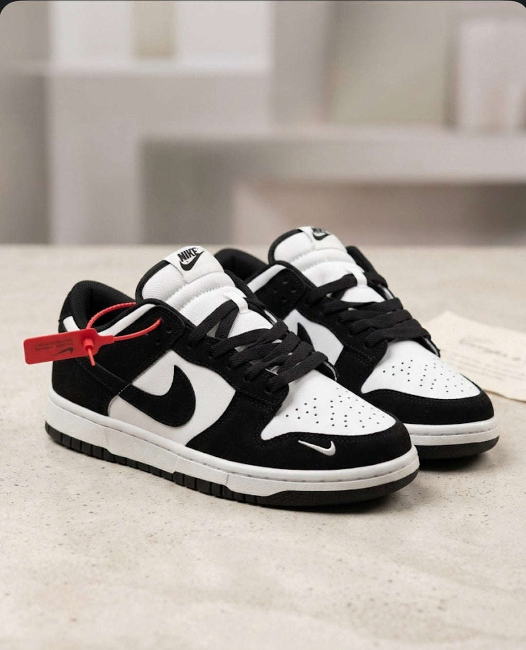 Nike Dunk Low Panda Suede & Leather