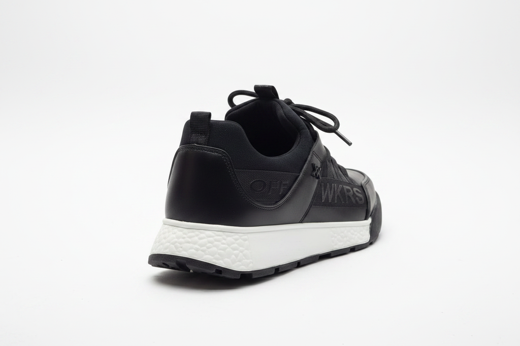 Wickers WKRS Siyah Beyaz Taban Premium Sneaker